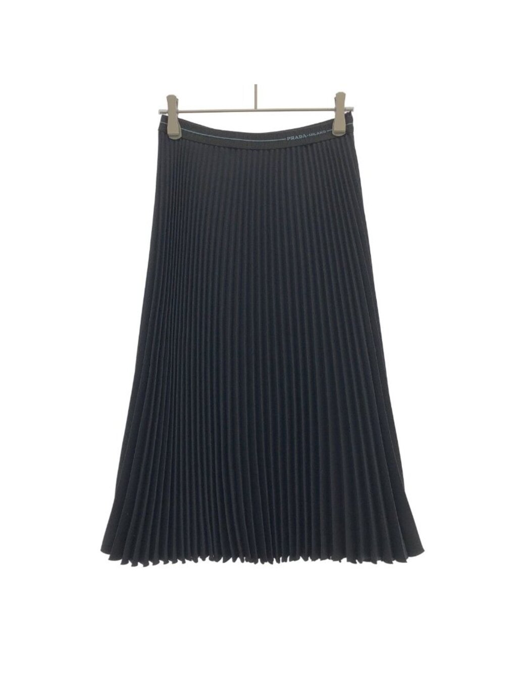 Prada Pleated Skirt Black
